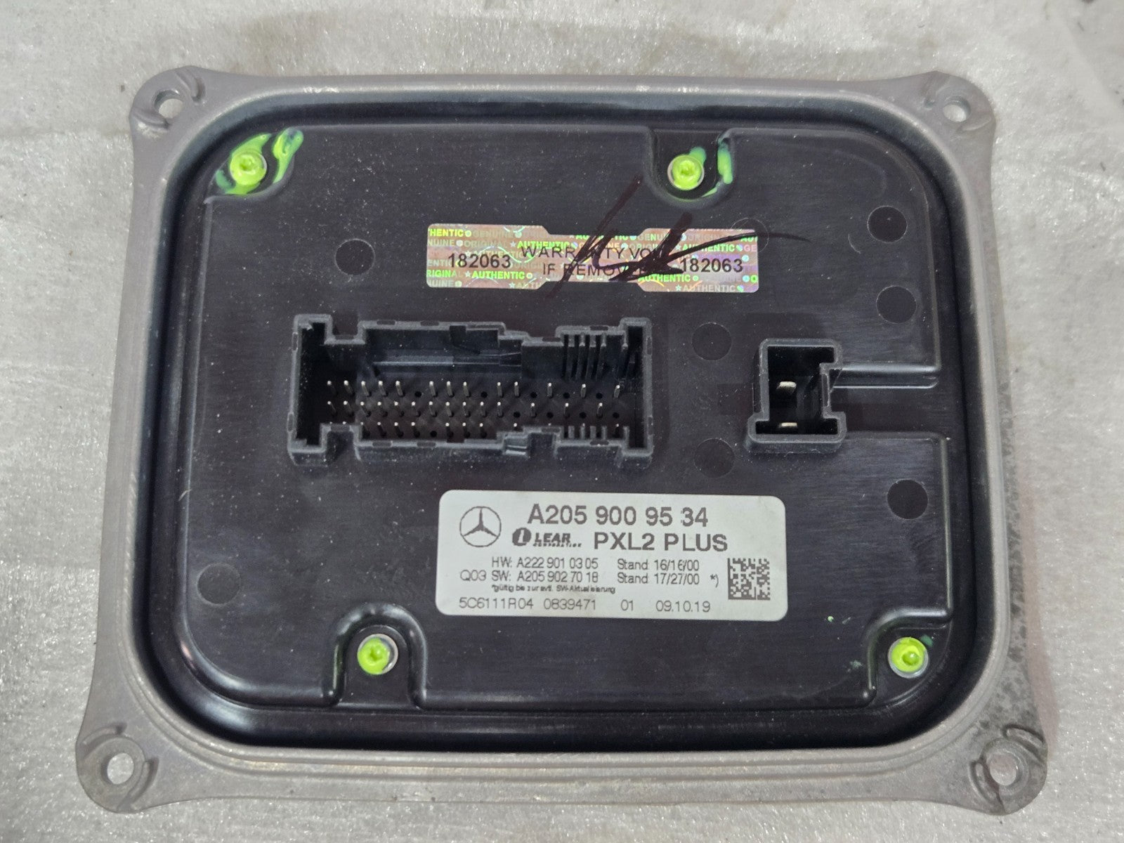 2019-2021 Mercedes W250 W213 W222 Headlight Ballast LED Module A2059009534 OEM