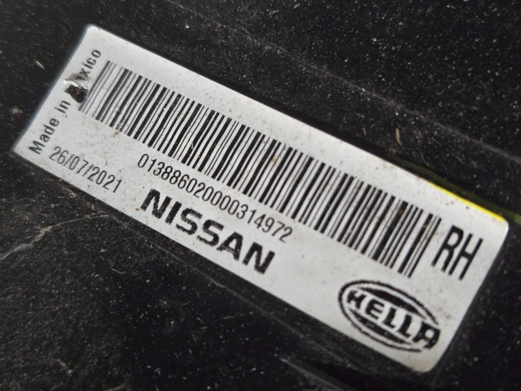 2020 2021 2022 Nissan Sentra RH Quarter Panel Tail Light OEM C103R 13805
