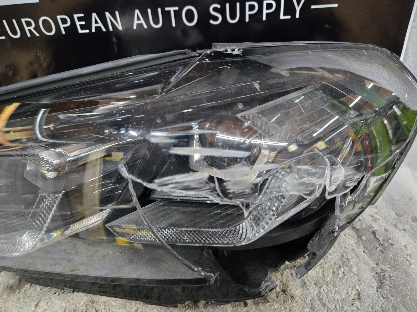 2022 2023 BMW X3 X4 G01 G02 Headlight Full LED Front Left Driver Black OEM