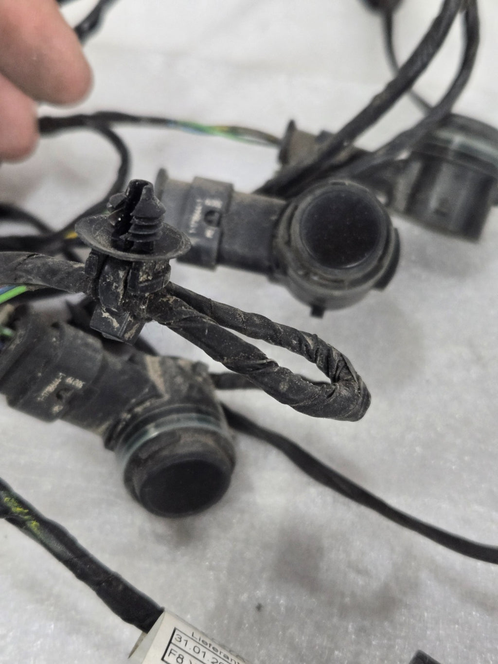 2019-2023 BMW X3 X4 REAR BUMPER PARKING SENSOR HARNESS OEM w/ Sensors 8795110