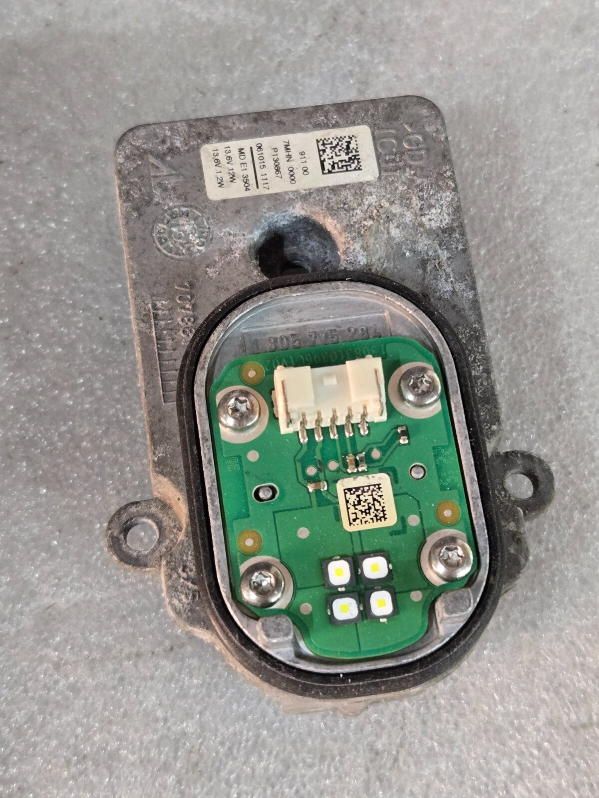 2015-2020 MERCEDES GLA C CLASS HEADLIGHT LAMP BALLAST CONTROL MODULE P130867 OEM