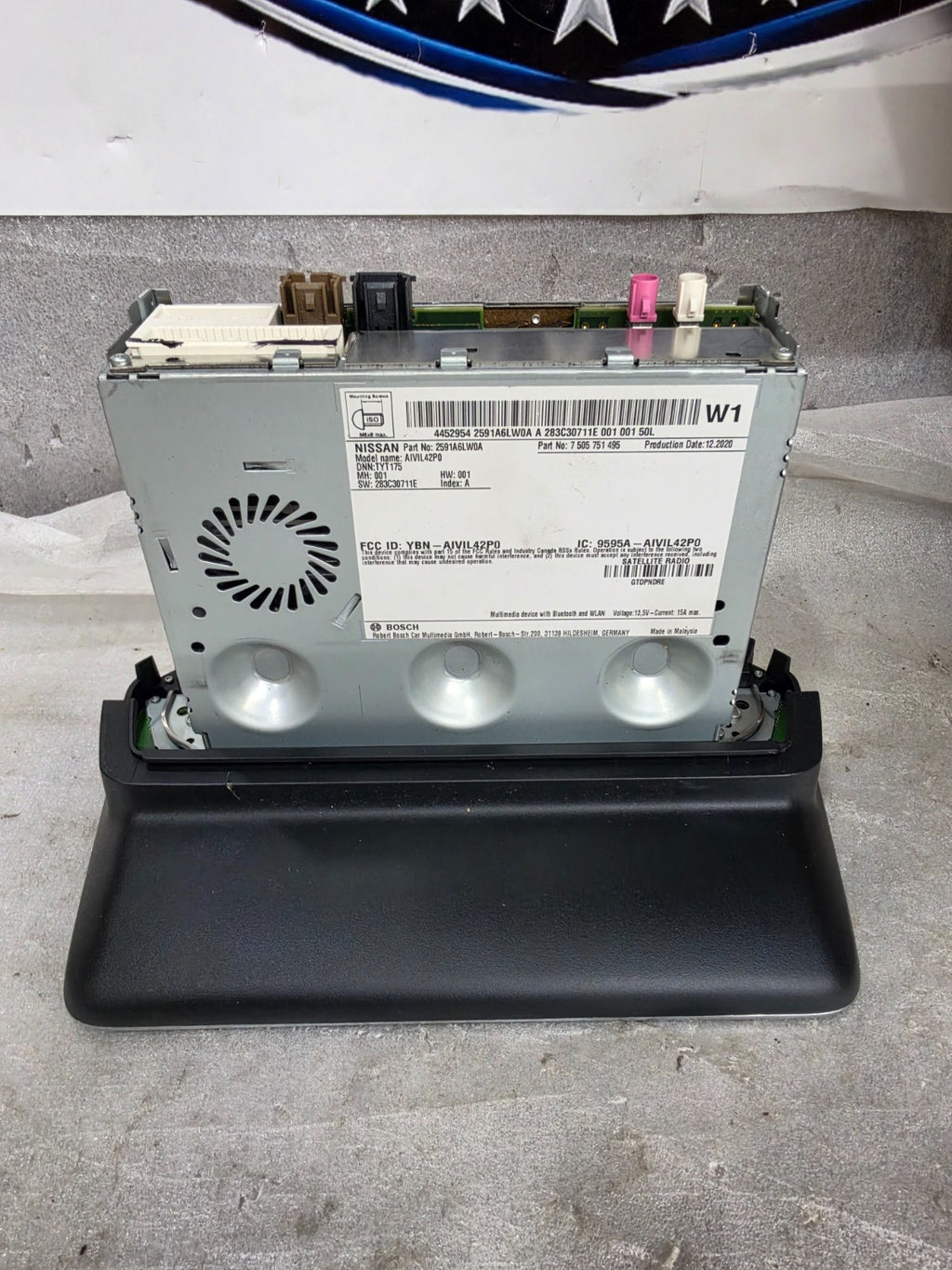 2022-25 Nissan Sentra Touch Screen Radio Receiver Display Screen 2591A-6LY5A OEM