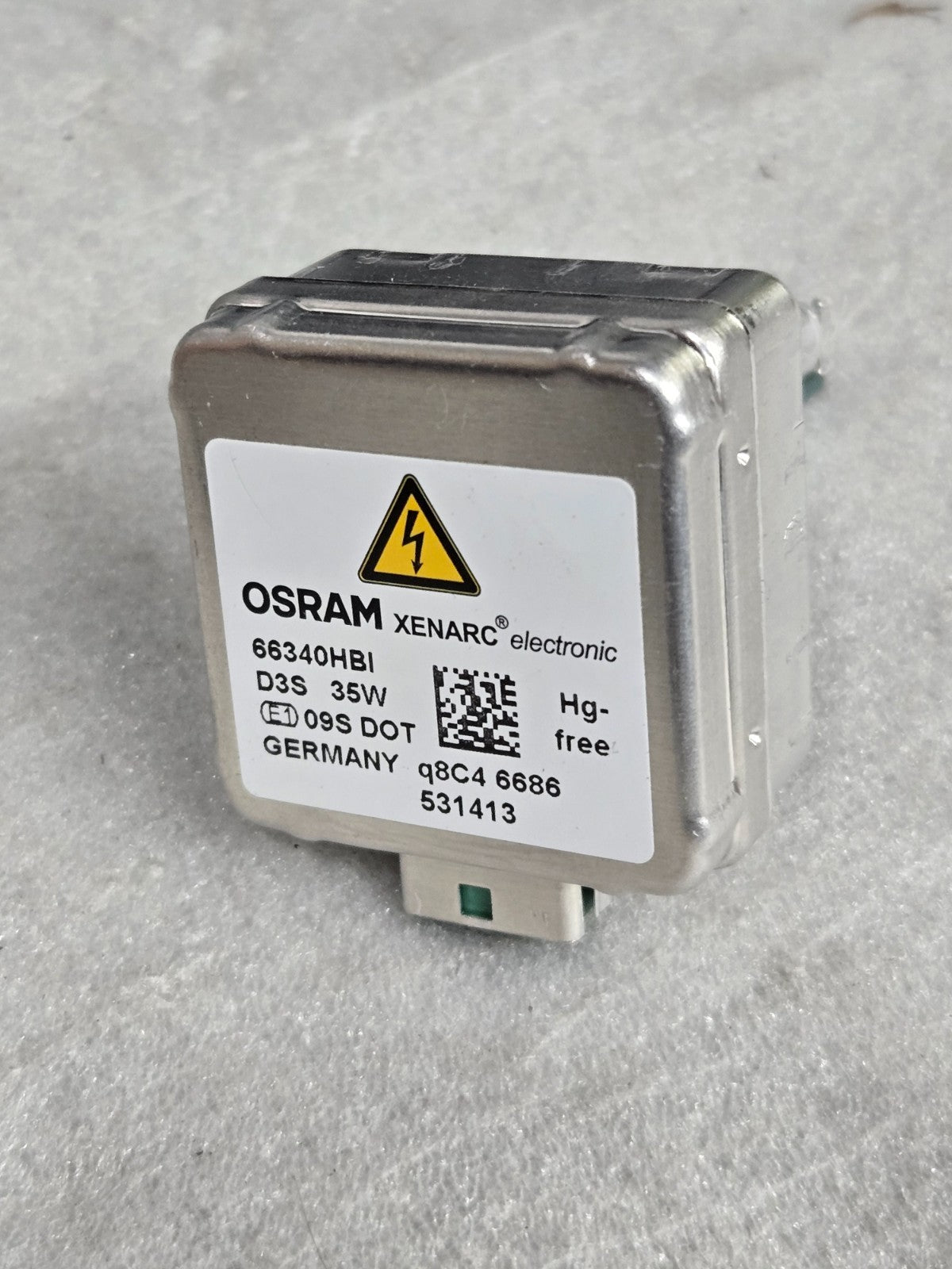 66340HBI Original OSRAM D3S 35W 4500K XENARC Headlight HID Xenon Bulb OEM