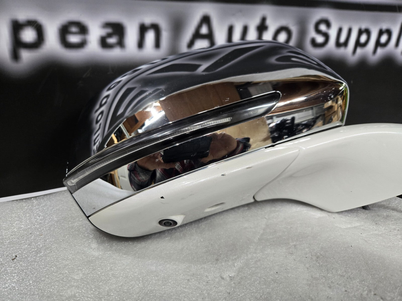 2020-2024 Lincoln Aviator RH Side Mirror w/Camera P. White LC5B-17682-EG5L OEM