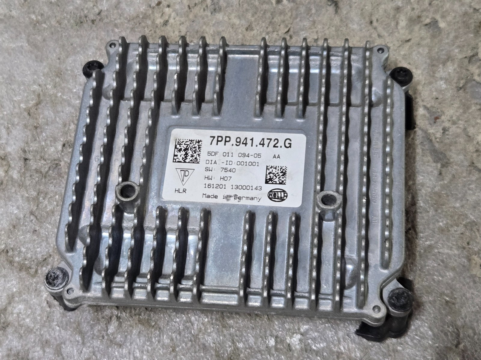 2016-2020Lamborghini Huracan Headlight Ballast Control Module ECU 7PP941472G OEM