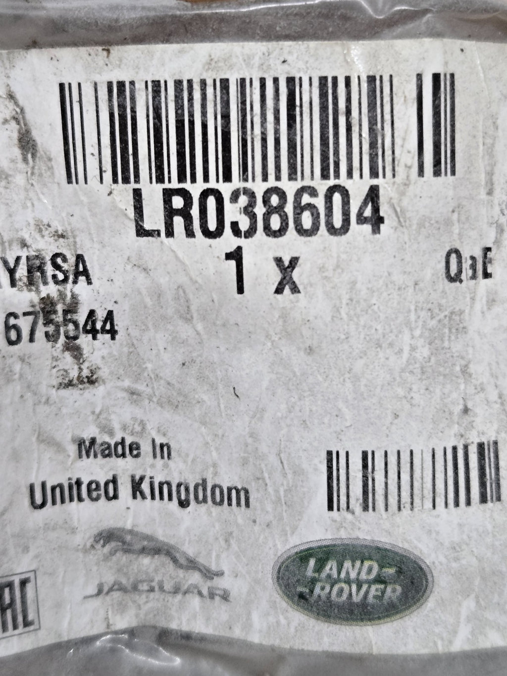 Genuine Land-Rover Spoiler Seal LR038604 OEM