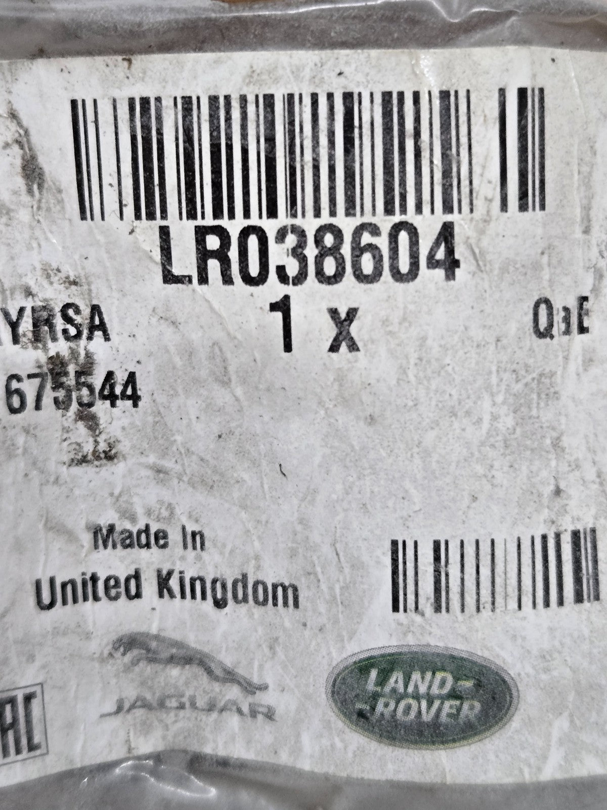 Genuine Land-Rover Spoiler Seal LR038604 OEM