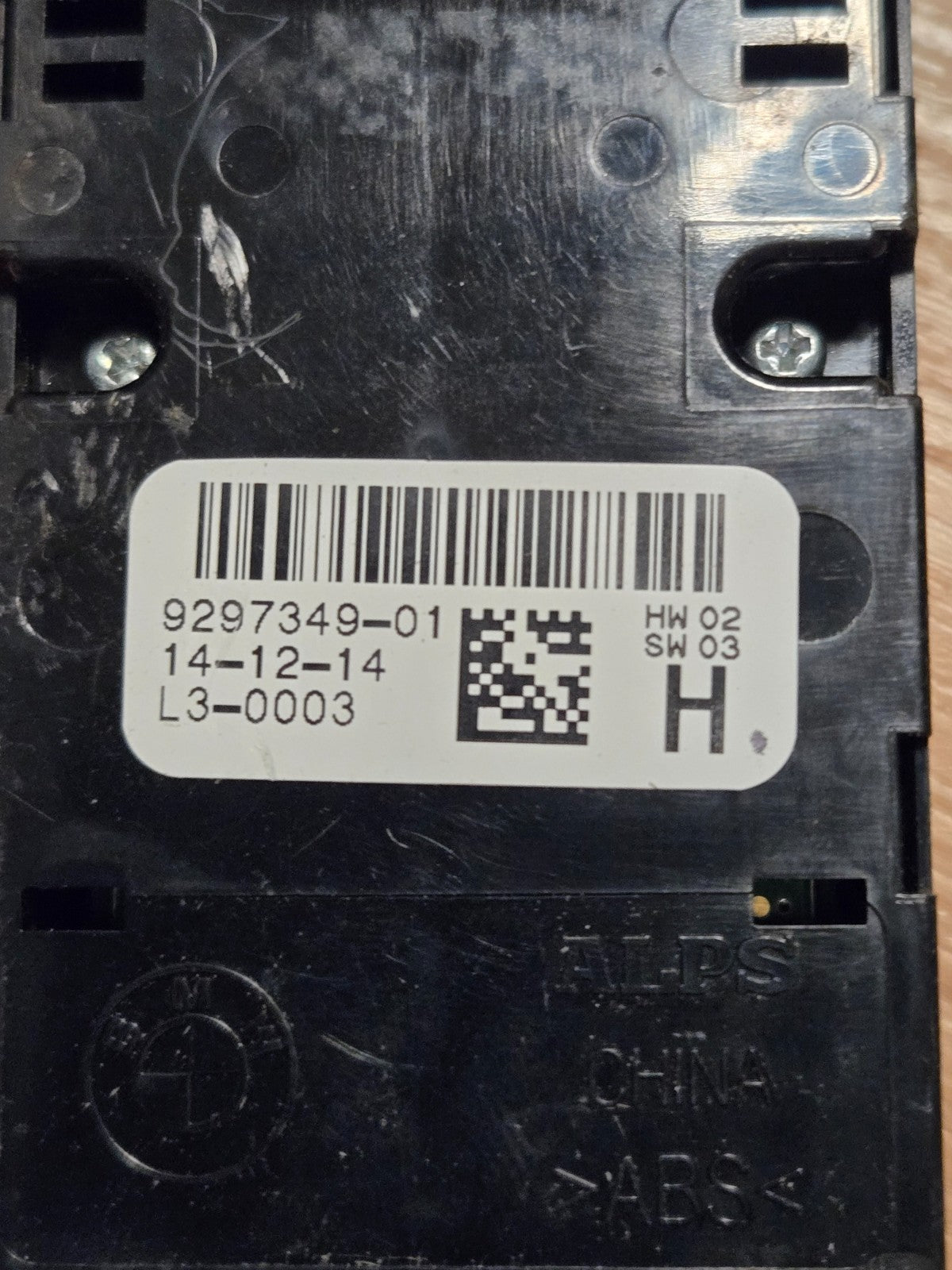 2014-2018 BMW X5 Driver Left Door Master Power Window Switch 9297349-01 OEM