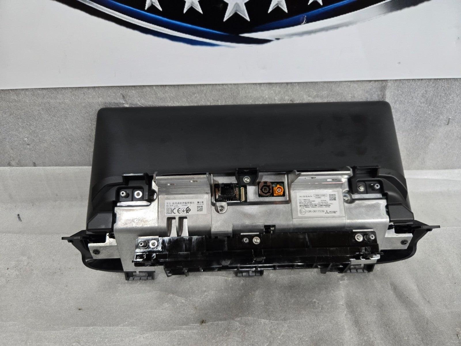 2024 NISSAN ROGUE DASH DASHBOARD CENTER DISPLAY SCREEN MONITOR OEM 28090-6RN2B