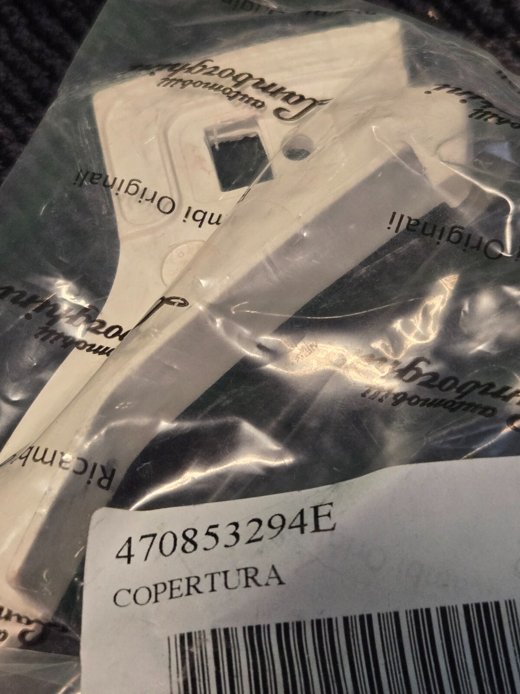 Lamborghini Aventador LP770 SVJ Coupe COVER 470853294E OEM