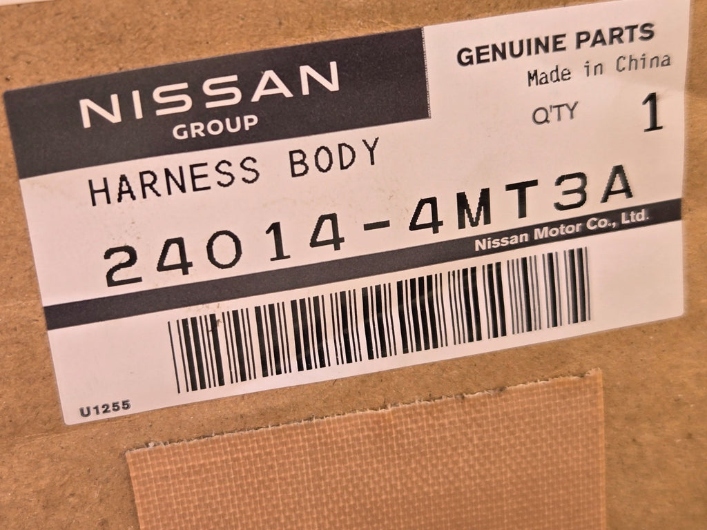Genuine Nissan Harness-Body 24014-4MT3A NEW OEM