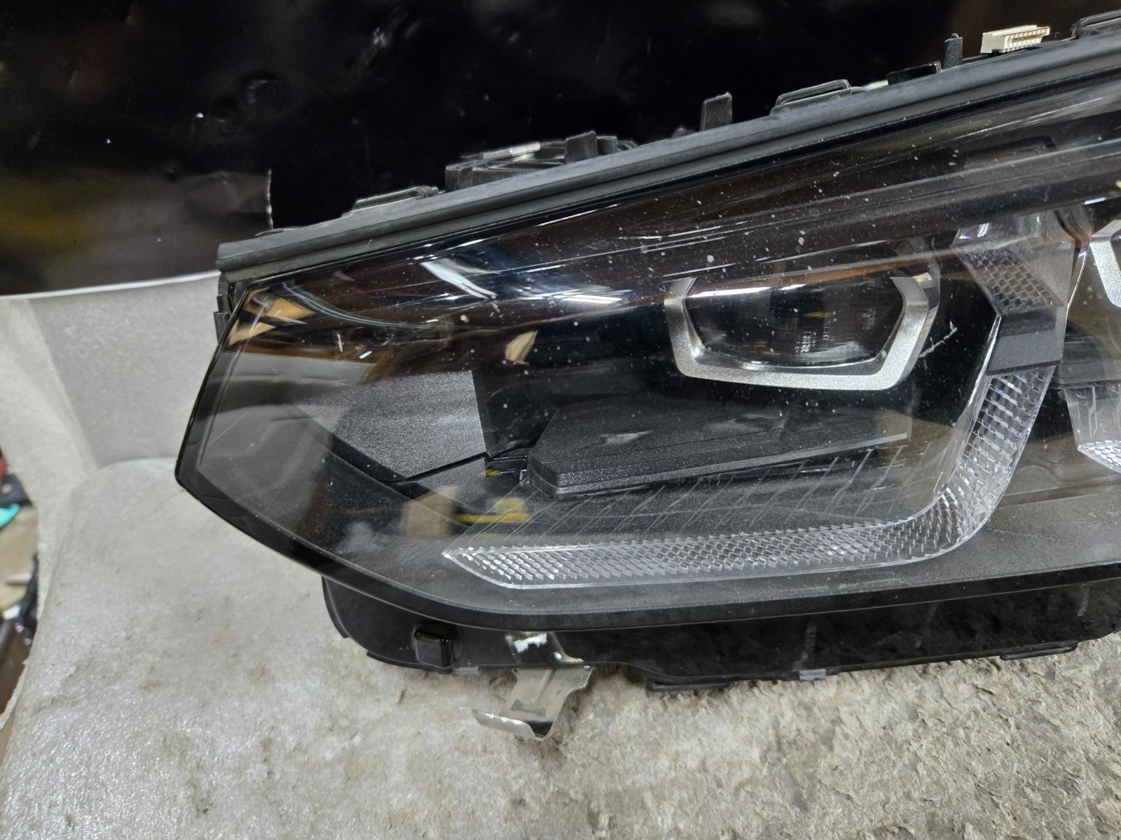 2022 2023 BMW X3 X4 G01 G02 Headlight Full LED Front Left Driver Black OEM