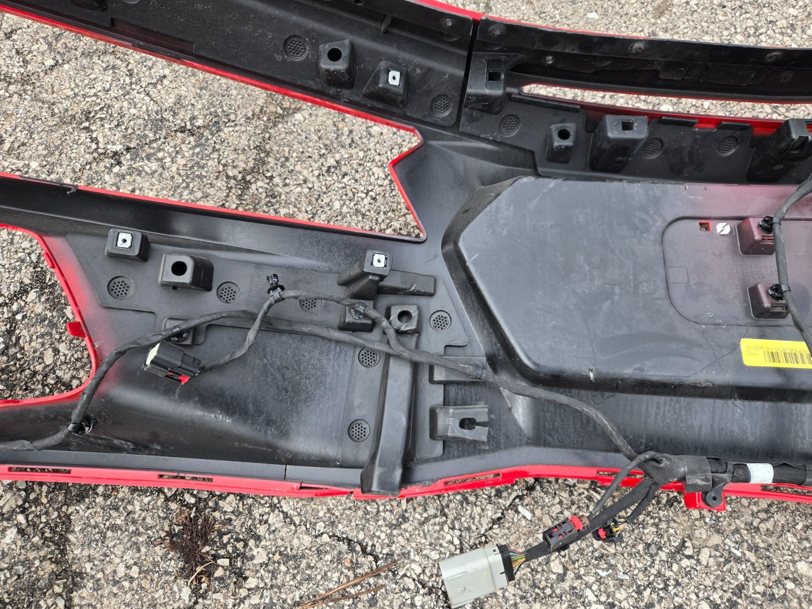 2020- 2024 CHEVROLET CORVETTE C8 REAR BUMPER COVER w/ HARNESS OEM