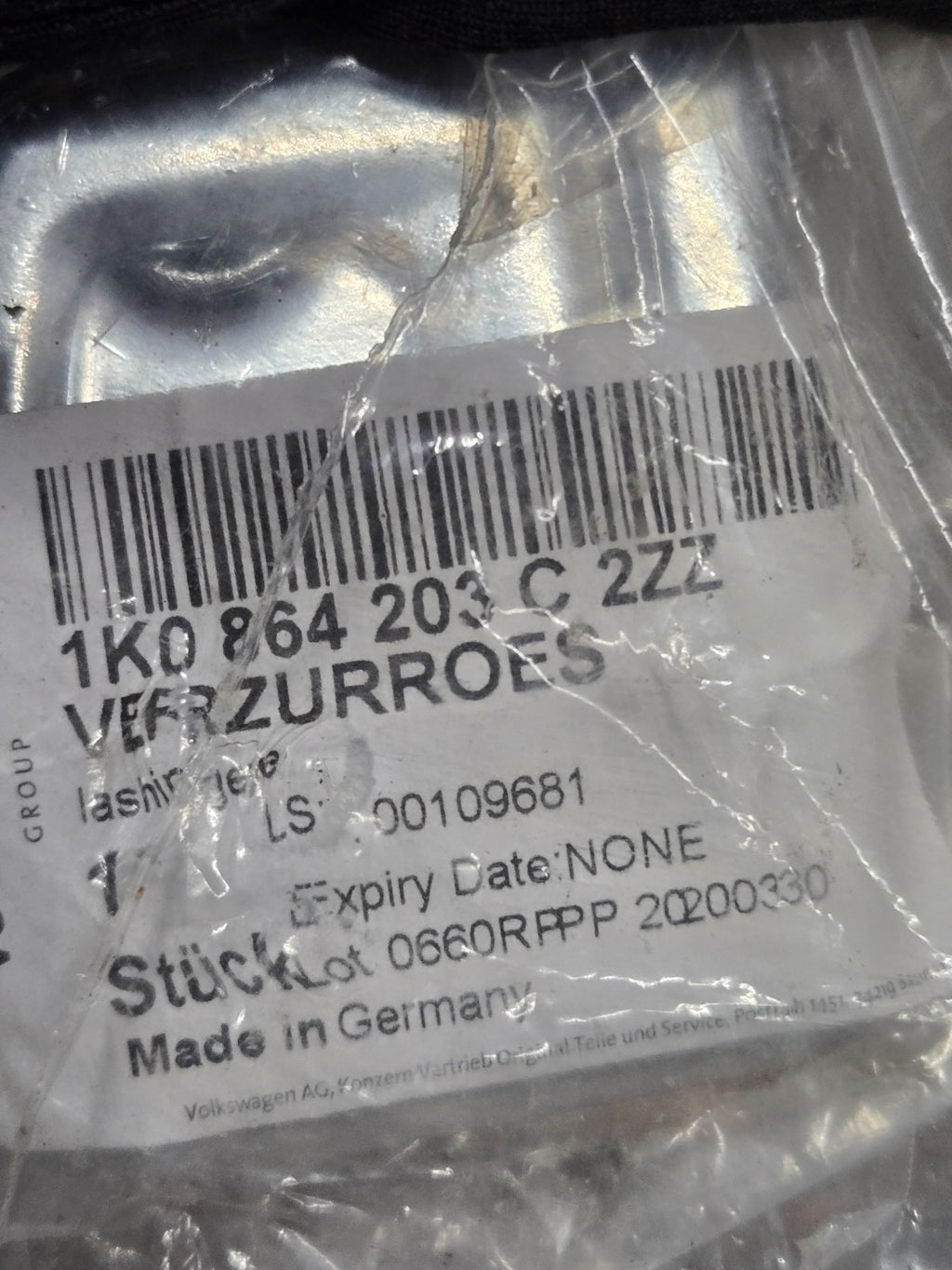 AUDI OEM 02-24 A4 Allroad Interior Trim-Tie Down Hook 1K0864203C2ZZ NEW