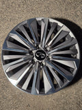 Infiniti QX80 4030S-IP228B IP 22X8 BLACK MONOGRAM WHEEL RIM OEM