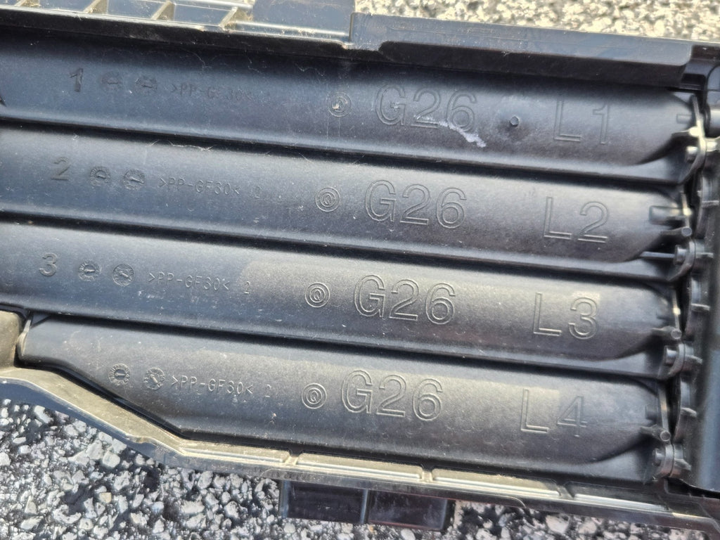 2022-25 BMW I4 G26 Front Lower Shutter Air Duct W/ Air Flap Control OEM 5A1E918