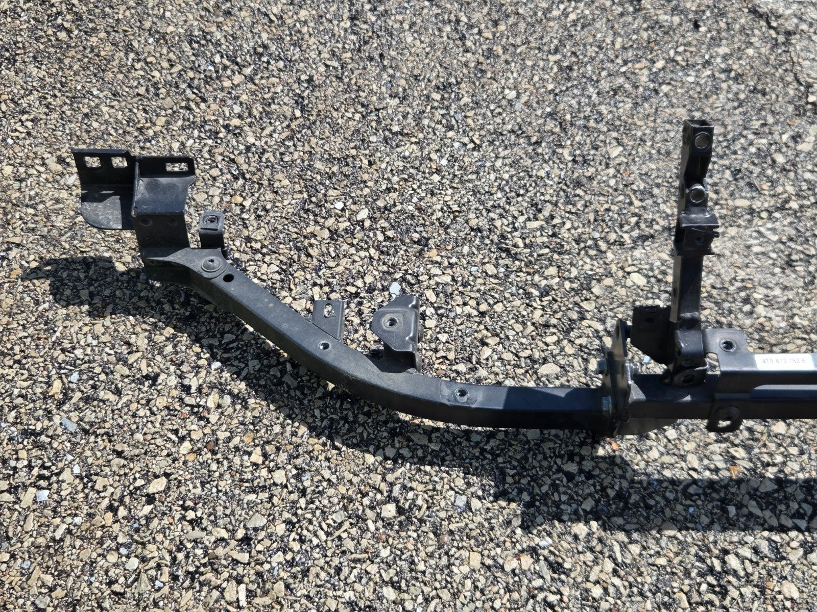 LAMBORGHINI HURACAN REAR BUMPER CROSSMEMBER SUPPORT MOUNT BRACKET OEM 4T0813753E
