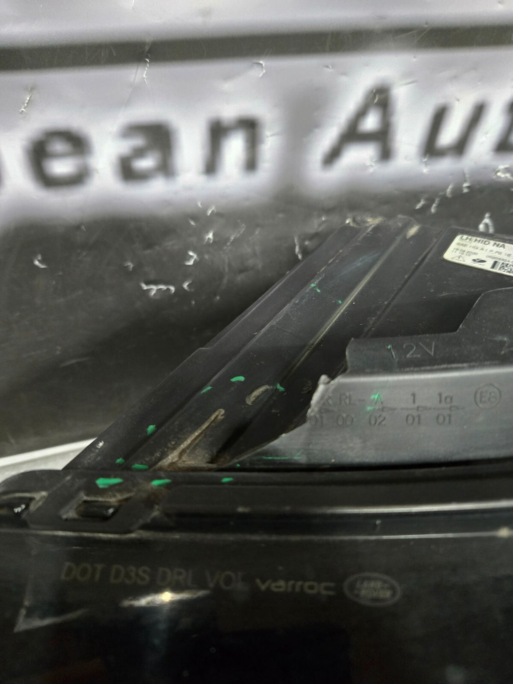 2016-2019 RANGE ROVER EVOQUE LEFT LH DRIVER SIDE HEADLIGHT HID XENON OEM L 