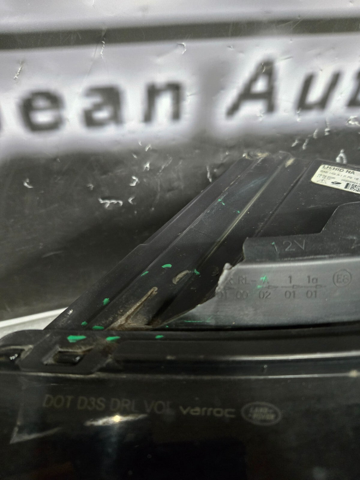 2016-2019 RANGE ROVER EVOQUE LEFT LH DRIVER SIDE HEADLIGHT HID XENON OEM L 