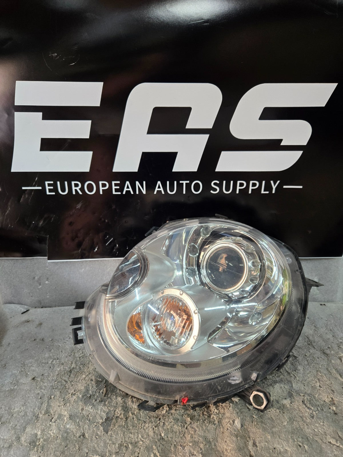 2007-2015 Mini Cooper Xenon HID Headlight LH Left Driver Chrome OEM LE05F6141