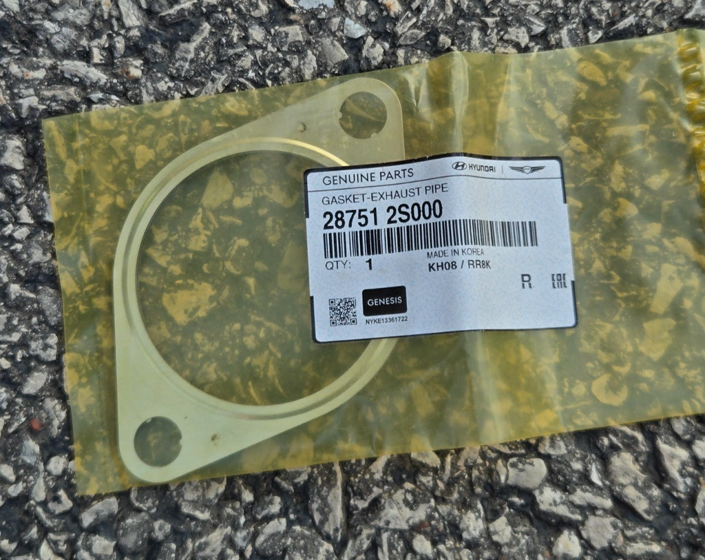 USA - NEW Genuine HYUNDAI Exhaust Pipe And Muffler Gasket 28751-2S000 OEM