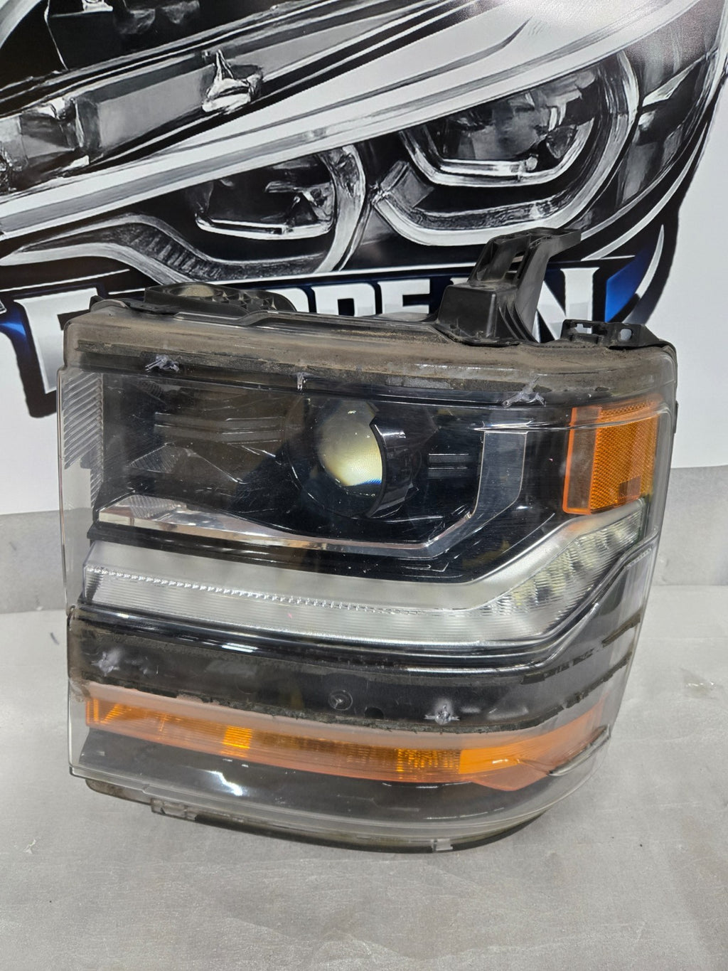 2016-2018 Chevrolet Silverado 1500 Left LH Driver Side Xenon HID Headlight OEM
