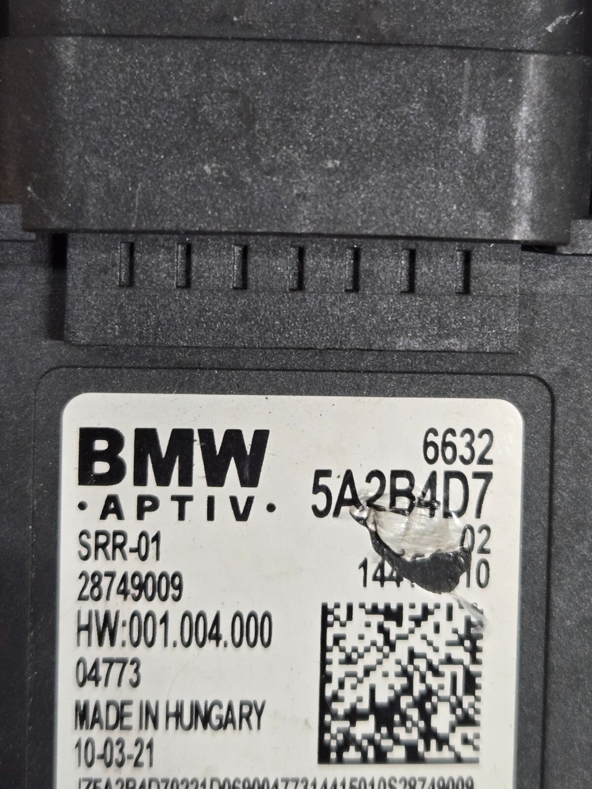 2021 BMW 228I Blind Spot Alert Module OEM 66325A2B4D7 Genuine