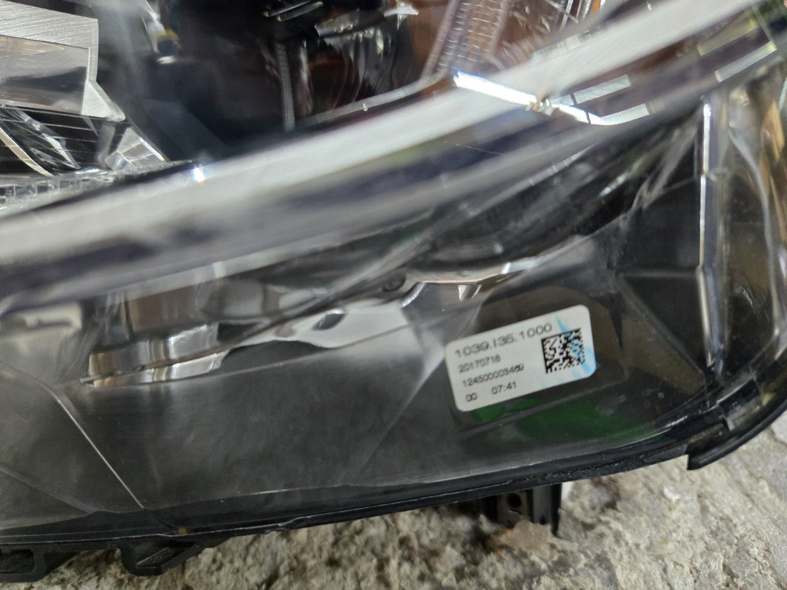 2017-2019 BMW 6 SERIES GT/G3 ADAPTIVE LED HEADLIGHT LEFT DRIVER SIDE OEM 7496447