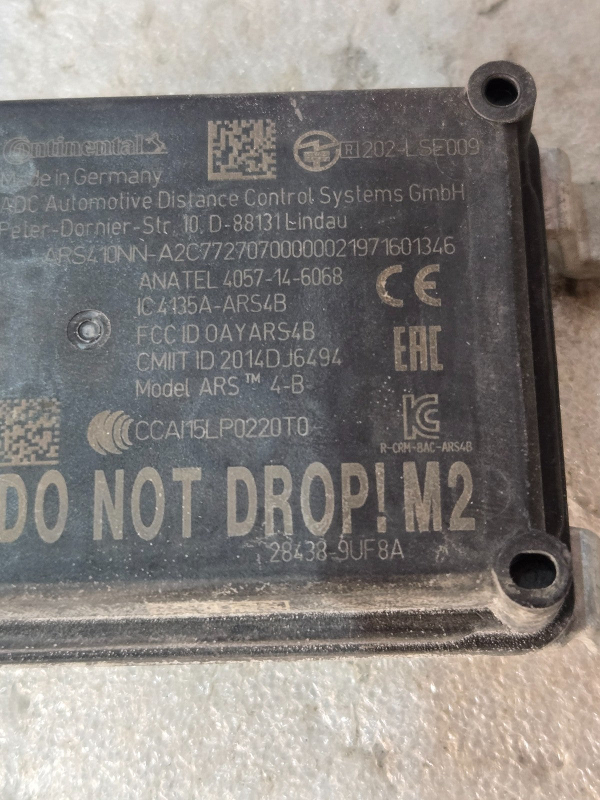 2019 - 2024 Nissan Cruise Distance Radar Sensor 28438-9UF8A OEM M2