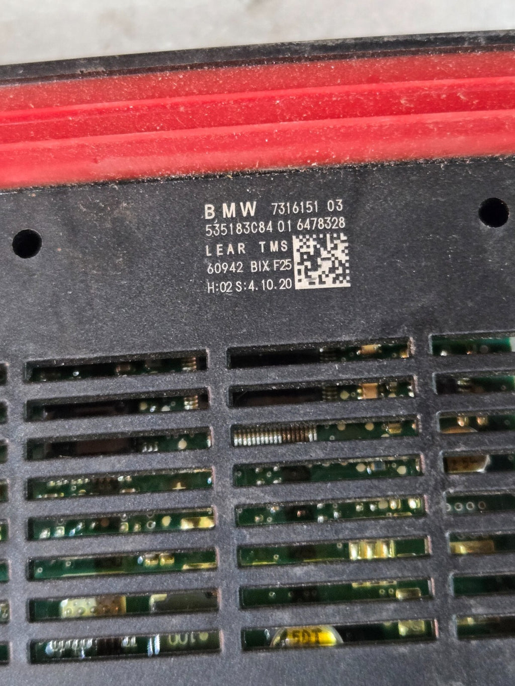 BMW X4 X3 F26 F25 xDrive Right LEAR TMS Headlight ECU Control Module 7316151 OEM