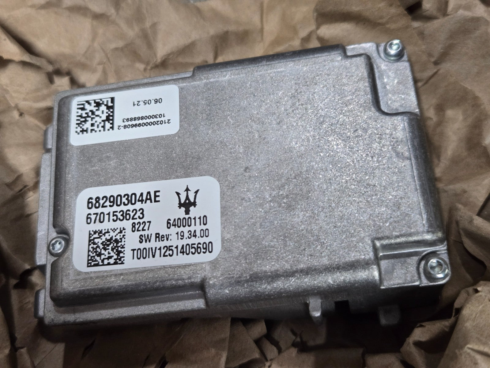 2021-2023 Maserati Levante M161 Active Lane Assist Front Camera 670299985 OEM