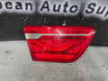 2017-2019 Jaguar XE Left LH Drivers Inner Tail Light Brake Lamp Lid Mount OEM