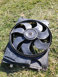 08-11 Mercedes W204 C300 Engine Radiator Cooling Fan Motor Assembly OEM 59k