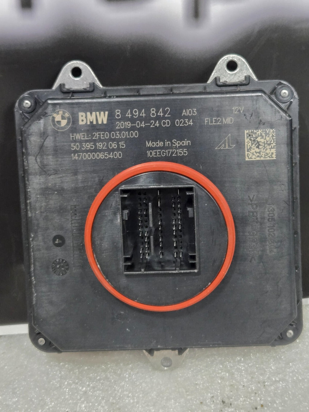 BMW 1 2 3 4 Series X5 X6 LED Headlight Control Module Ballast 8494842 OEM