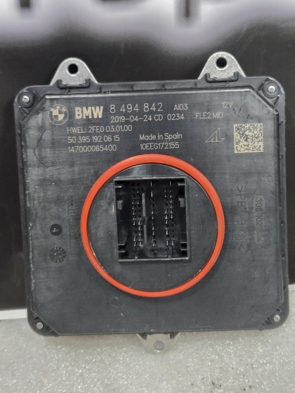 BMW 1 2 3 4 Series X5 X6 LED Headlight Control Module Ballast 8494842 OEM