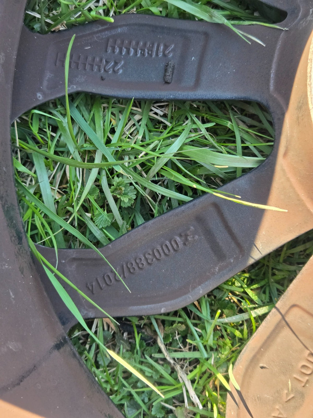 2018 - 2023 BMW X3 X4 Wheel Rim 8J x 20in Front DARK CHARCOAL 6877329 OEM