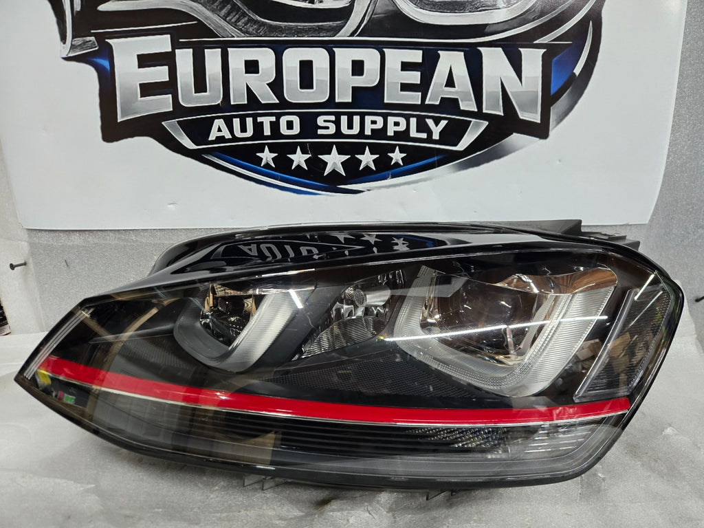 2015-2017 Volkswagen Golf GTI Left LH Xenon Headlight OEM 5GM941753C EURO SPEC
