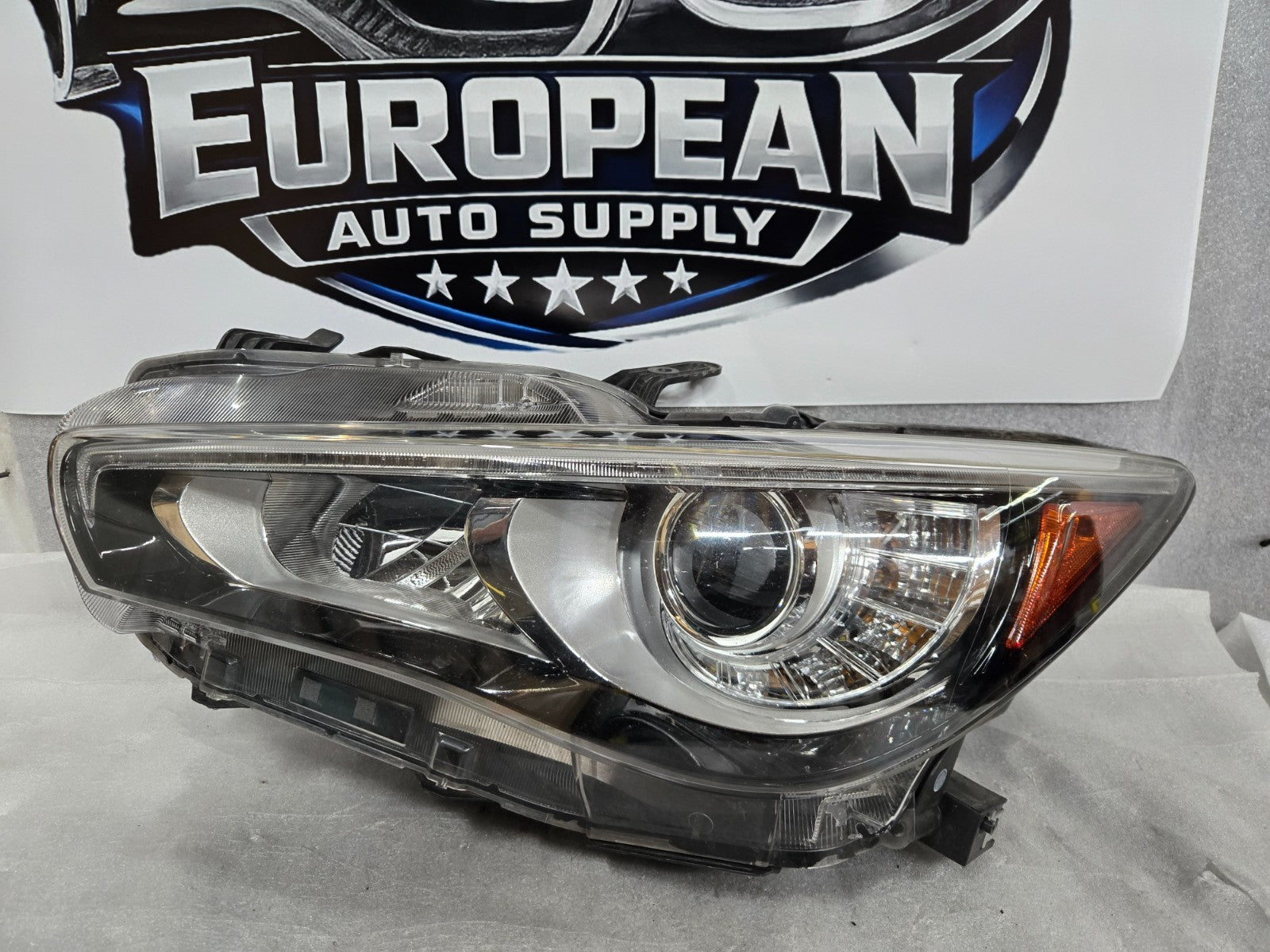 2014-2017 INFINITI Q50 FULL LED AFS ADAPTIVE LEFT LH HEADLIGHT OEM 26075-4HB1A