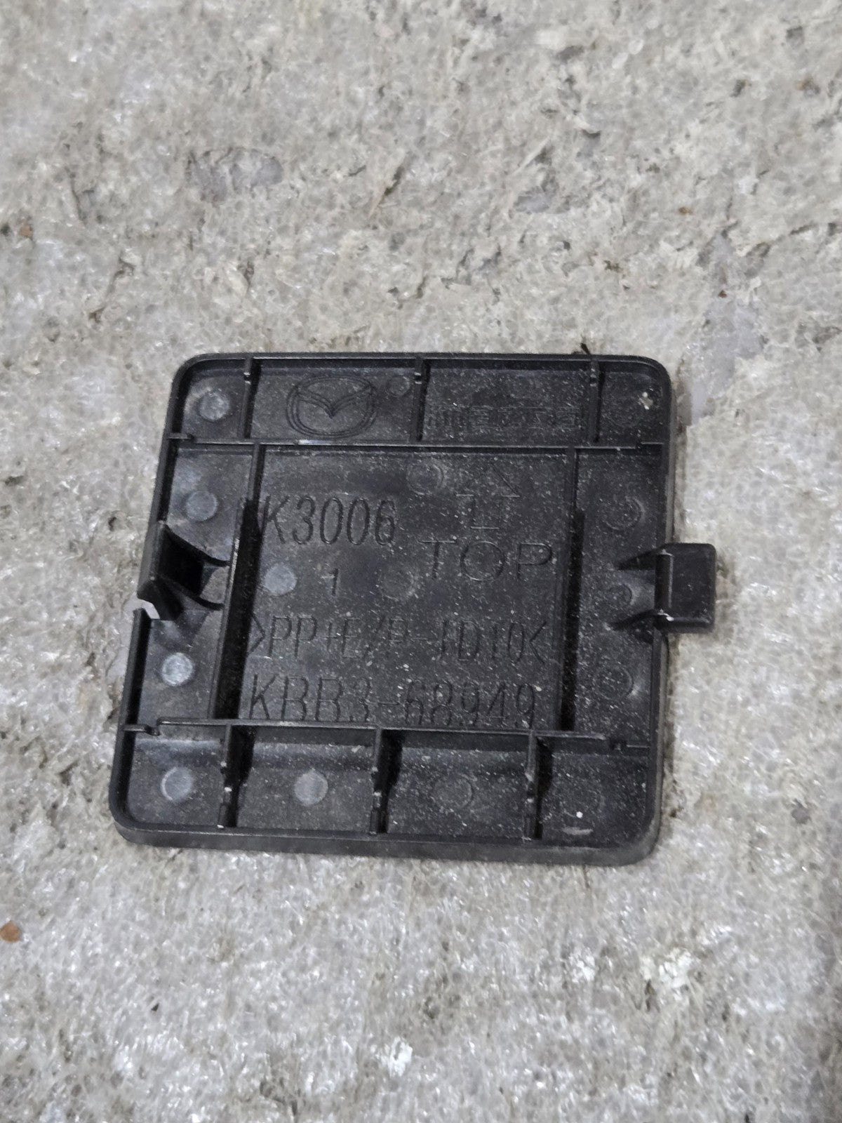 Hole Cover - Mazda (KBB368949 02) 2024-2025 Mazda - kbb36894902 KBB3-68949