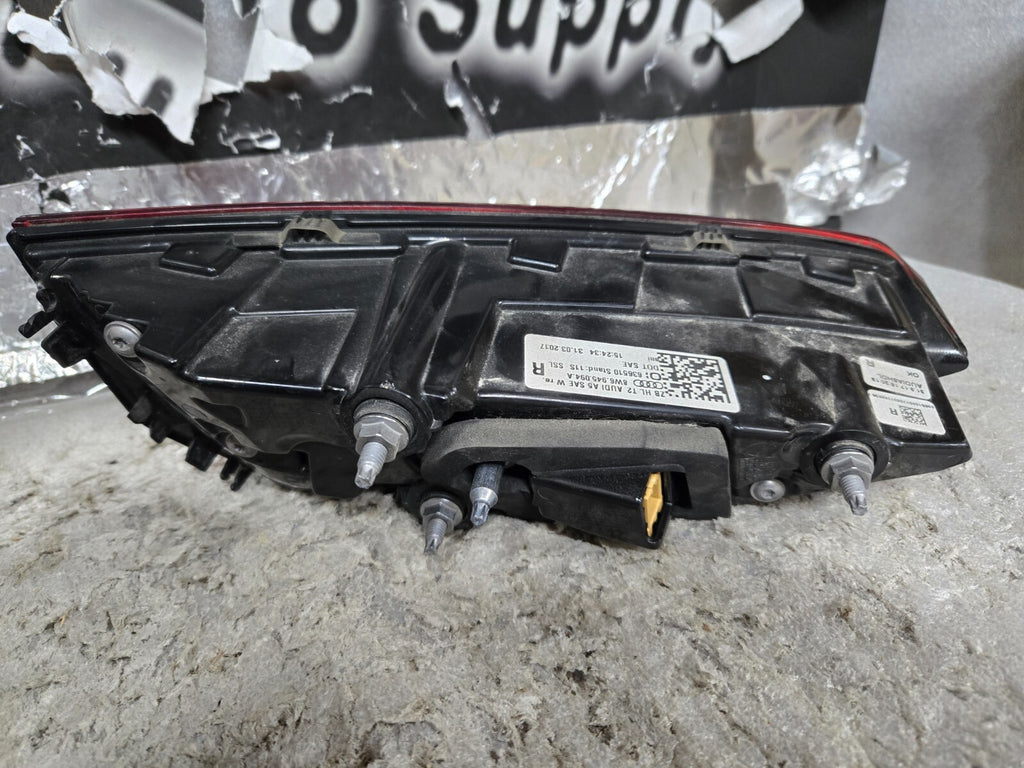 2018-2019 AUDI A5 S5 RS5 REAR RIGHT SIDE INNER TAILLIGHT LAMP OEM 8W6945094A