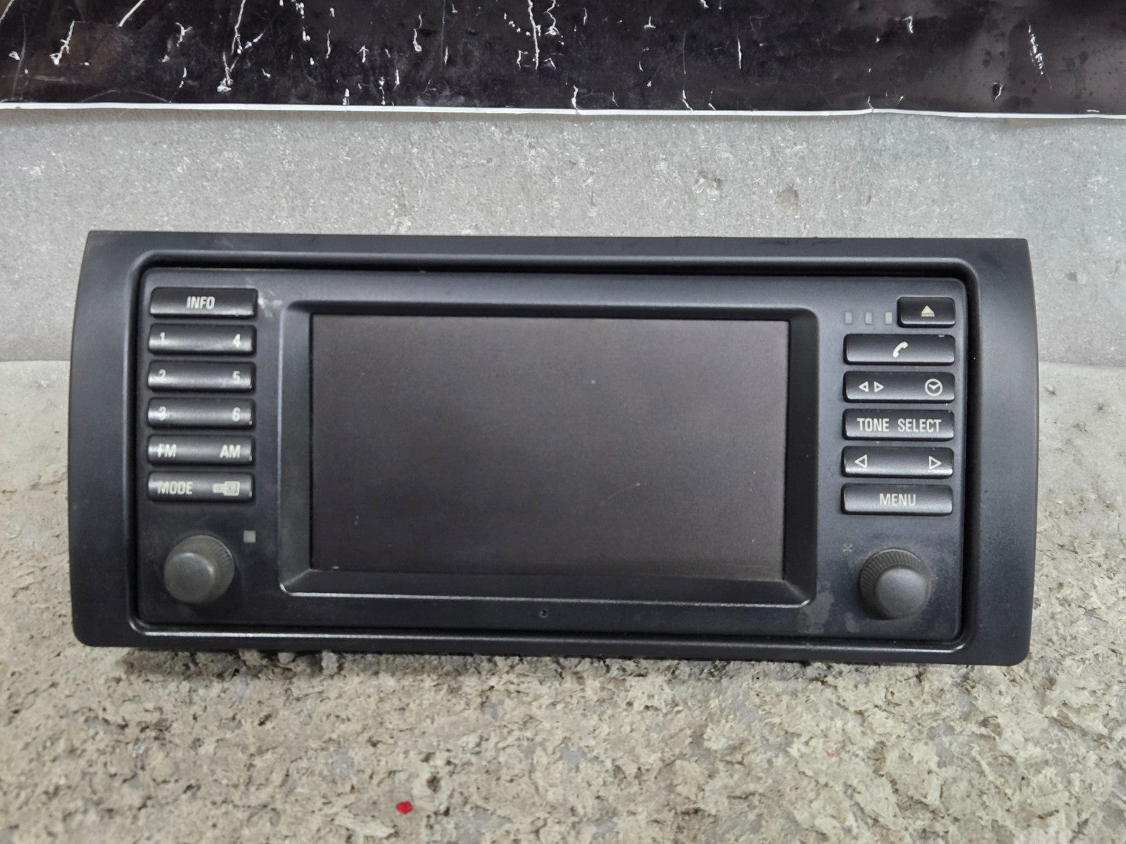 2000-2006 BMW X5 E53 E38 E39 WIDE SCREEN NAVIGATION RADIO MONITOR NAVIGATION OEM
