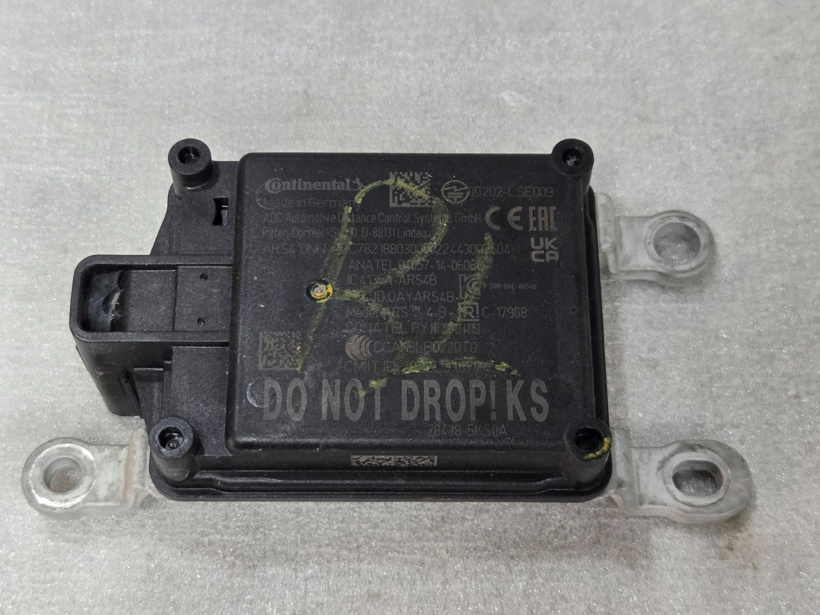 2020 - 2025 Nissan Frontier Titan OEM Distance Cruise Control Sensor 28438-5KS0A