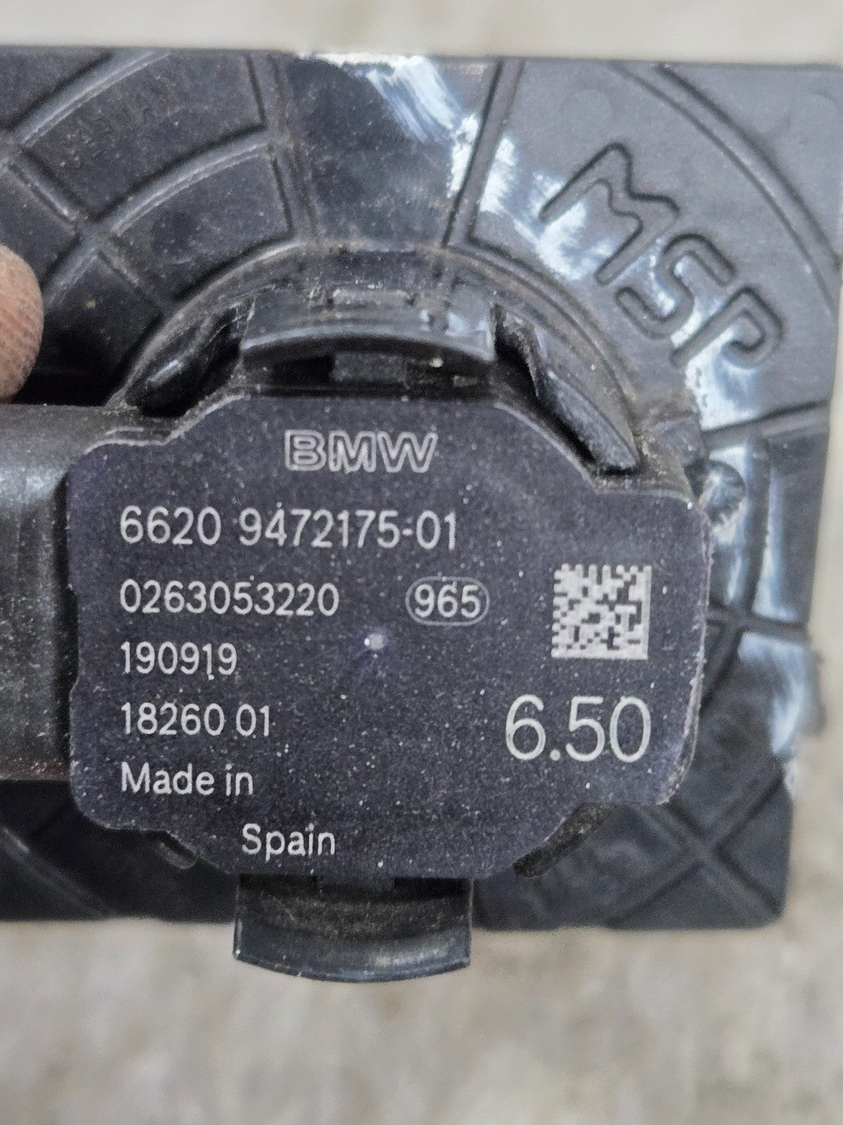 2021-2023 BMW 530i 540i M550i G30 REAR BUMPER PARKING PARK ASSIST PDC SENSOR OEM