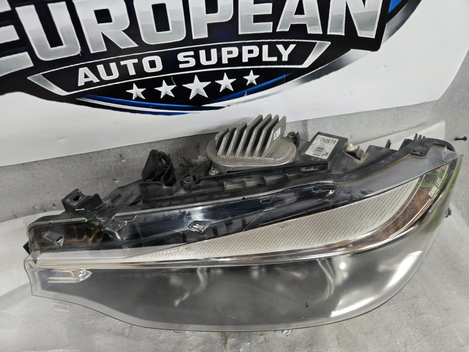 2018-2020 BMW 4-Series F32 Left LH Non-Adaptive LED Headlight OEM 63117476209