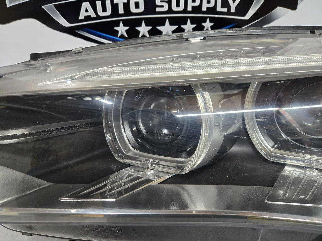 2015-2018 BMW F15 X5 F16 X6 Left LH Driver Side Headlight HID Xenon OEM 7317109