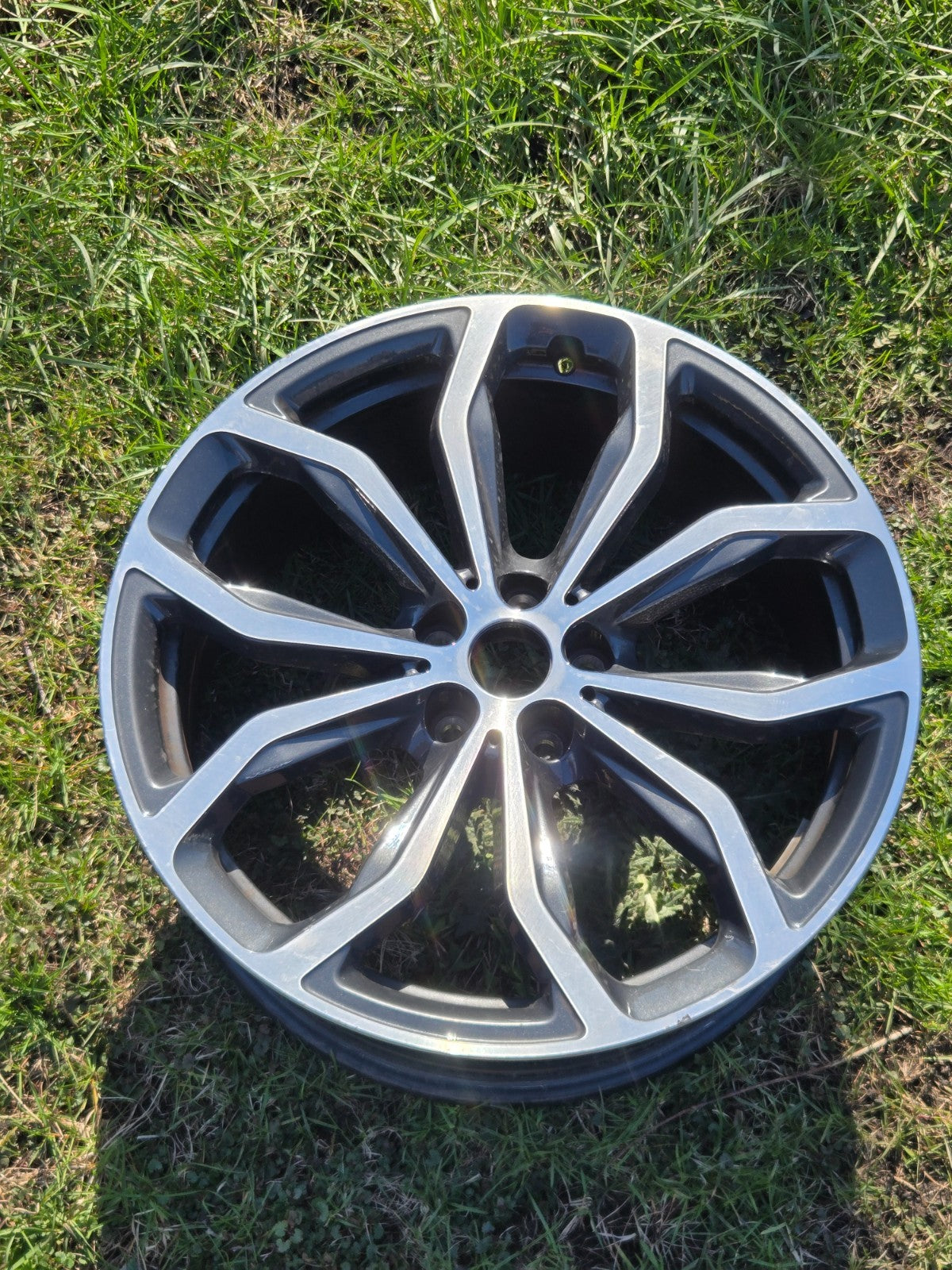 2018 - 2023 BMW X3 X4 Wheel Rim 8J x 20in Front DARK CHARCOAL 6877329 OEM