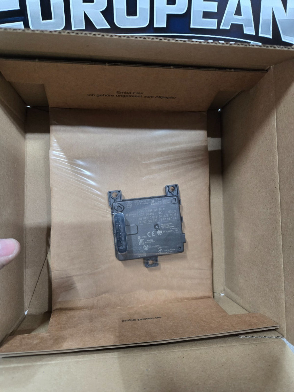 MERCEDES BENZ RADAR SENSOR GENUINE ORIGINAL OEM A000905661964 NEW