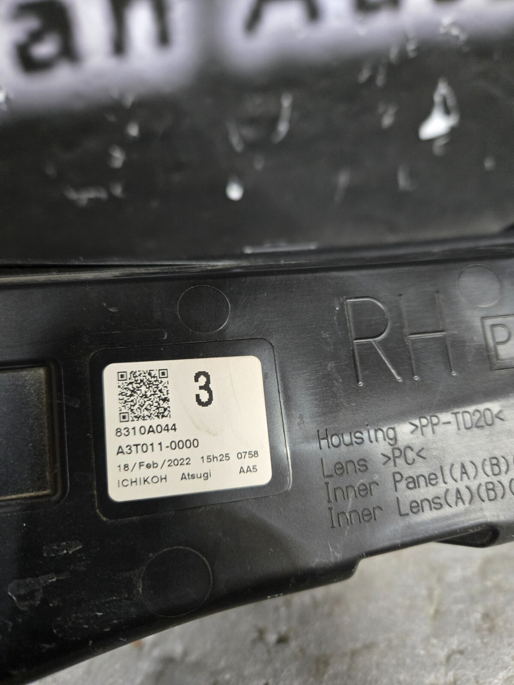 2022 2023 2024 MITSUBISH OUTLANDER LED HEADLIGHT RIGHT PASSENGER OEM 8310A044