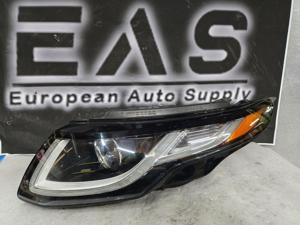 2016-2019 RANGE ROVER EVOQUE LEFT LH DRIVER SIDE HEADLIGHT HID XENON OEM L 