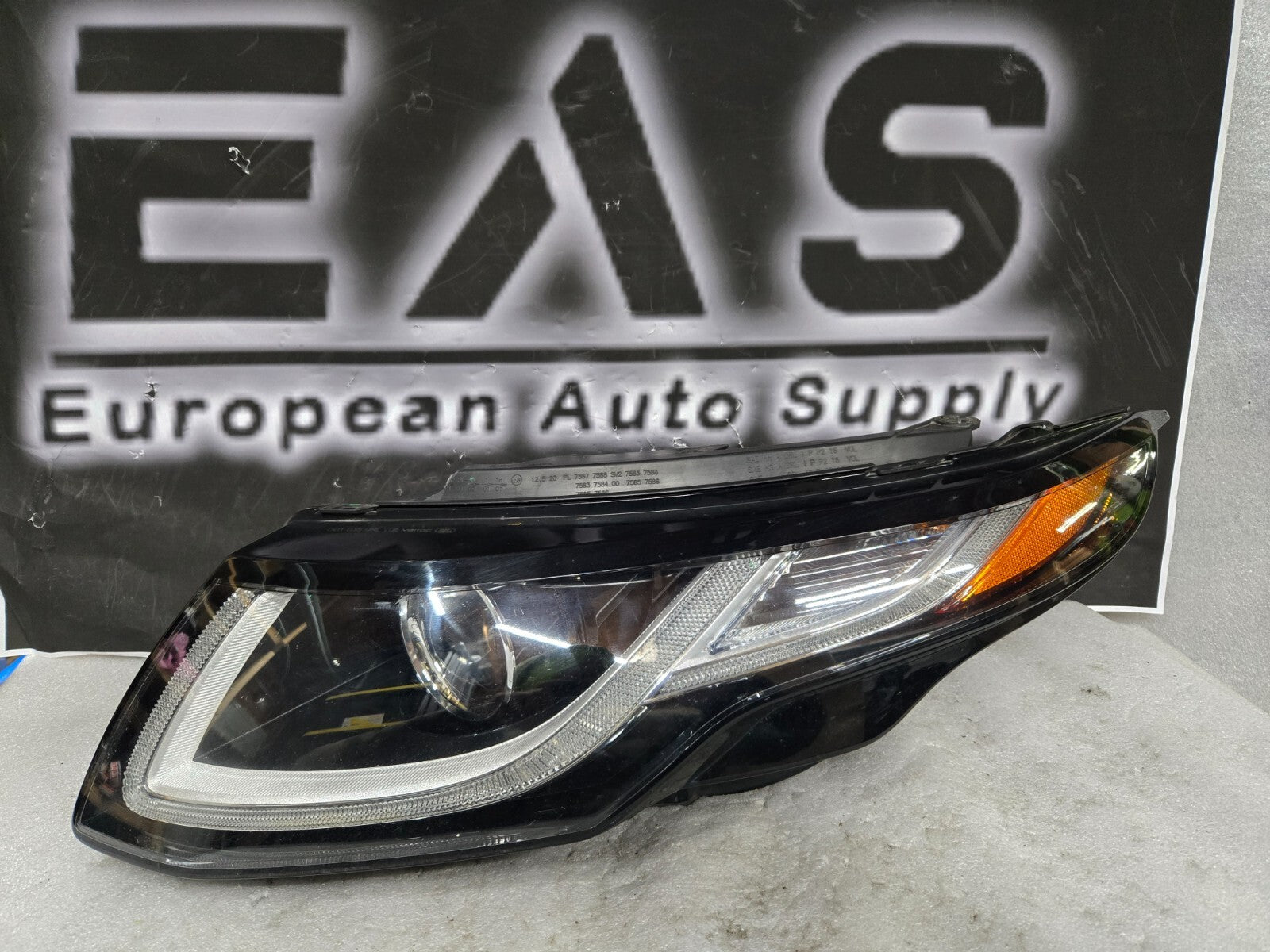 2016-2019 RANGE ROVER EVOQUE LEFT LH DRIVER SIDE HEADLIGHT HID XENON OEM L 